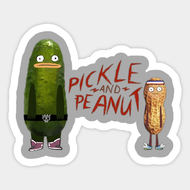 Pickle and Peanut Sticker by Freedom2020